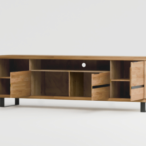 Tammi-puiset televisiotalust Mono Loft 02