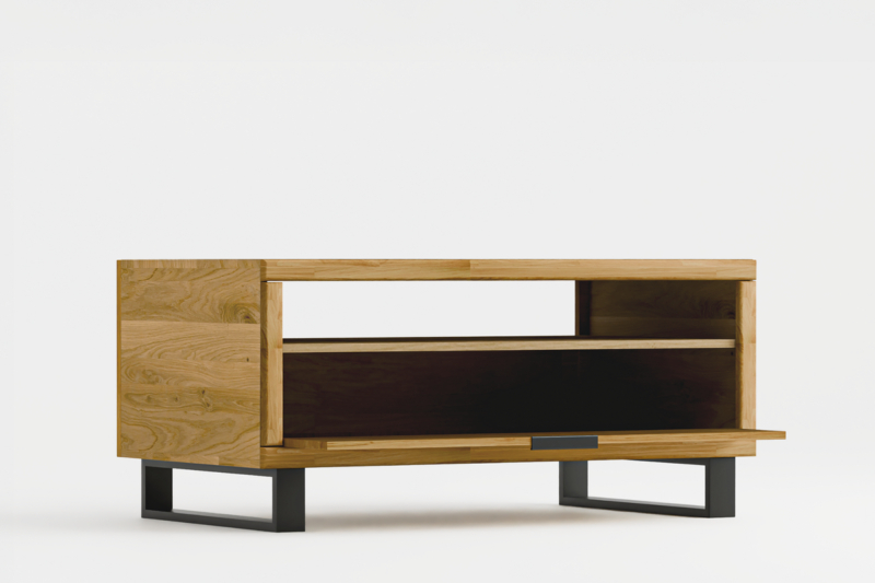 Tammi puusta tehty kahvipöytä Mono LOFT 08