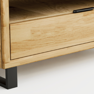 Tammi puusta tehty kahvipöytä Mono LOFT 08