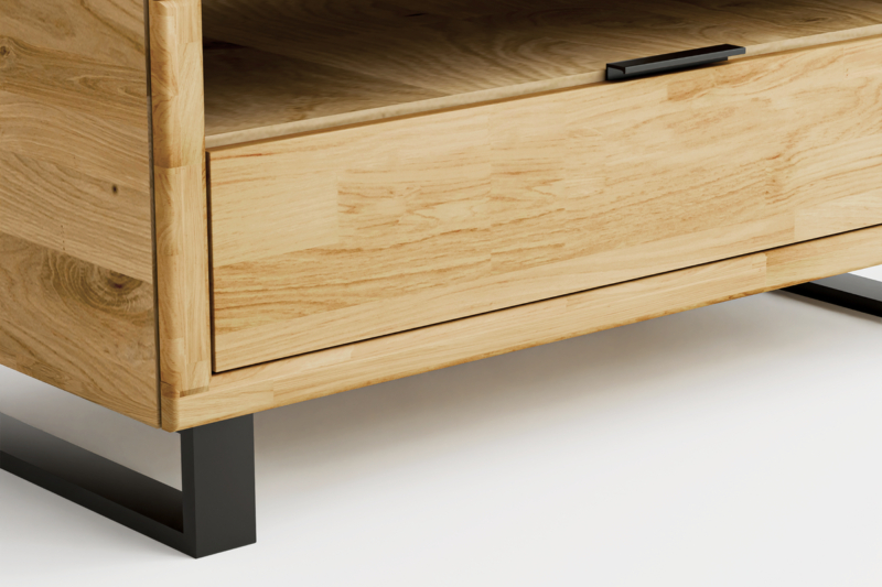 Tammi puusta tehty kahvipöytä Mono LOFT 08