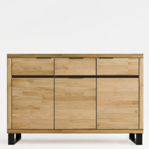 Tammiwoodista valmistettu Mono LOFT 32 kommode.