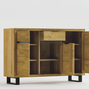 Tammiwoodista valmistettu Mono LOFT 32 kommode.