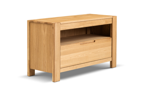 Tammi puusta valmistettu TV-taso Napoli 40