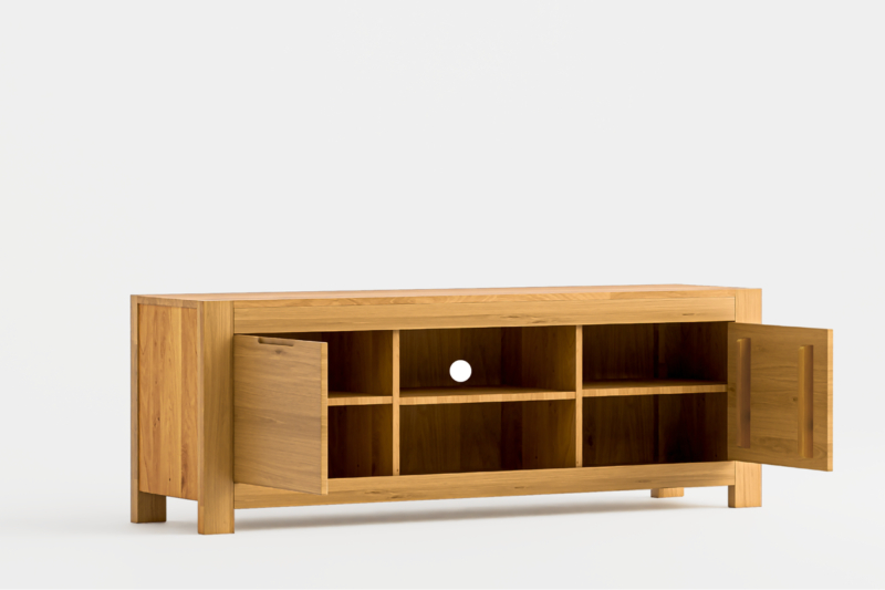 Tammi puusta valmistettu TV-taso Napoli 46