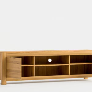 NE-48-_2_ Tammi puusta valmistettu televisioteline Napoli 48