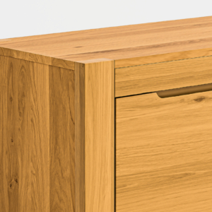 NE-48-_6_ Tammi puusta valmistettu televisioteline Napoli 48