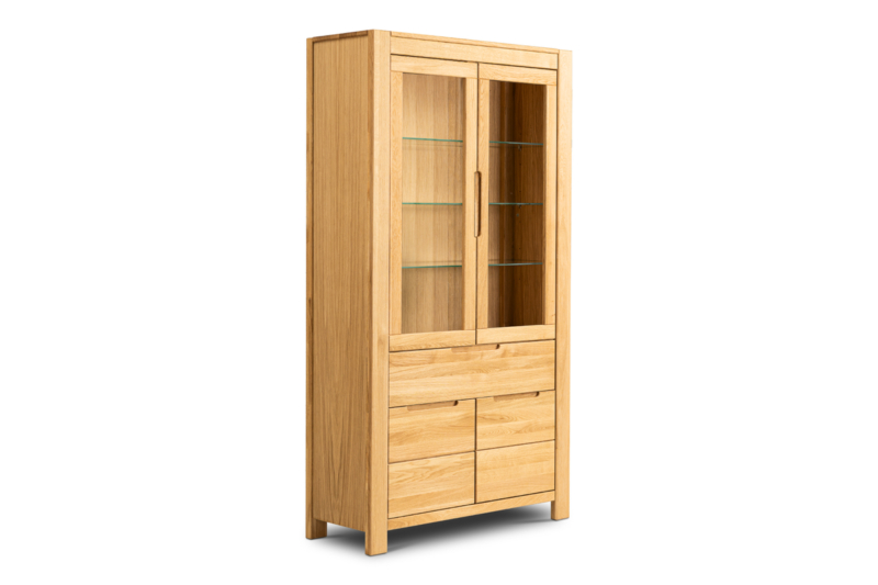 NE-70 Tammi- ilma vitriinikaappi NAPOLI 70