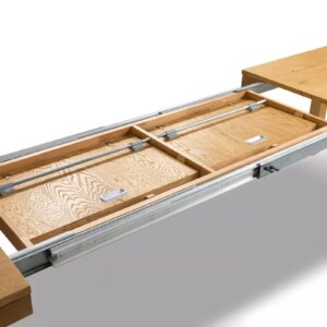 Napoli-5 Pidennettävä tammeen tehty ruokapöytä NAPOLI