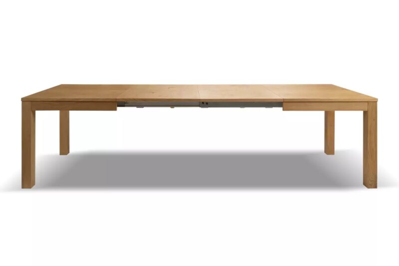 Napoli-6 Pidennettävä tammeen tehty ruokapöytä NAPOLI