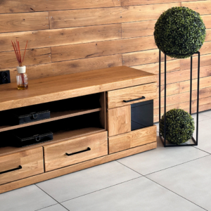 Kanskilyyden tammesta valmistettu TV-taso RARO 48