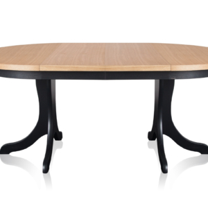 Pidempi, jopa 3,1 m, tammesta valmistettu ruokapöytä Orlando I