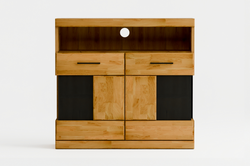 RE-05-_2_ Tammi puusta valmistettu RARO 05 lipasto