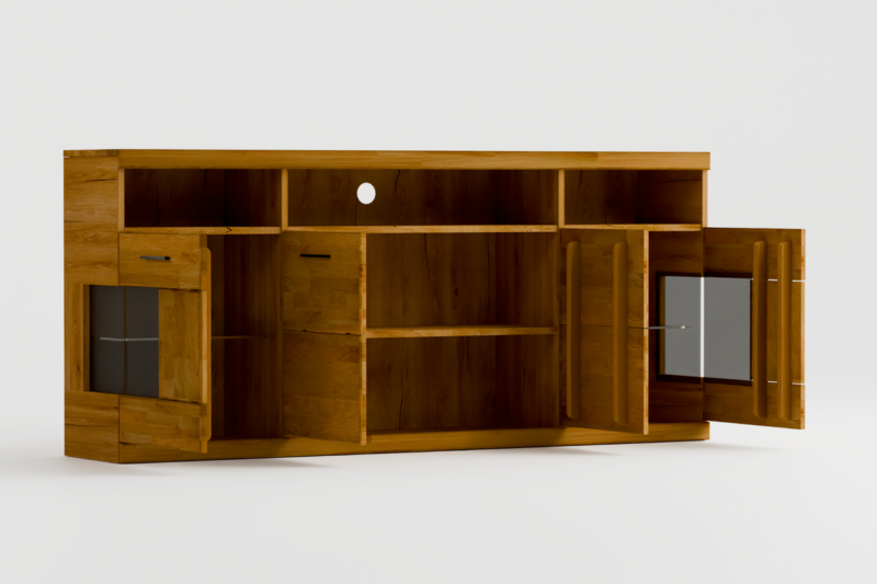 Tammi puusta valmistettu lipasto RARO 20