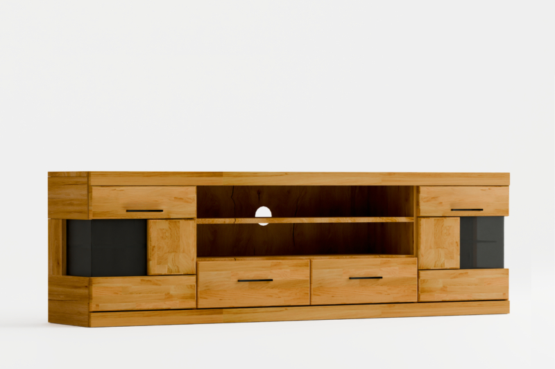 Kanskilyyden tammesta valmistettu TV-taso RARO 48