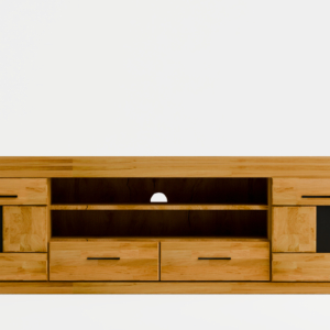 Kanskilyyden tammesta valmistettu TV-taso RARO 48