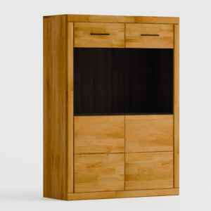 Tammi-aitta vitriinikaappi RARO 80