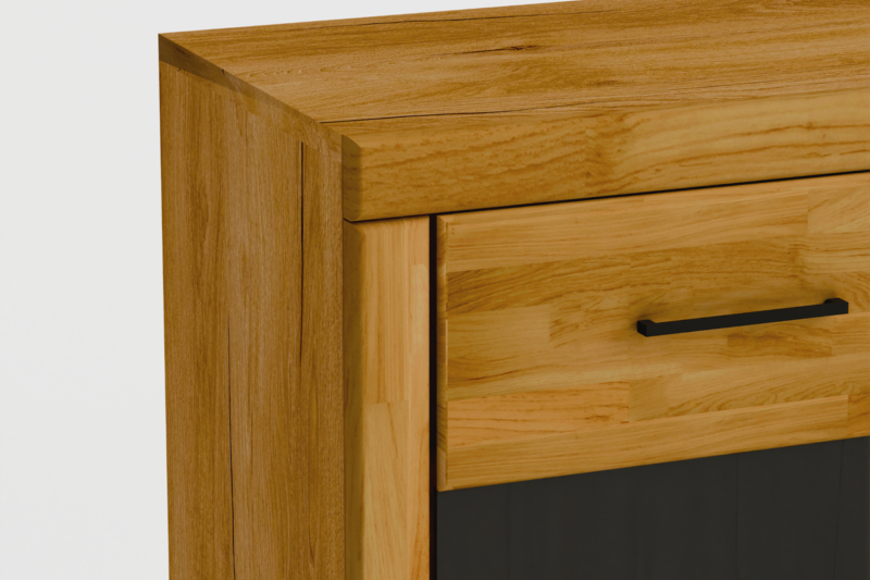 Tammi-aitta vitriinikaappi RARO 80