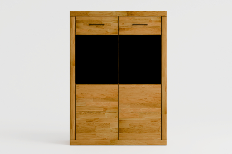 Tammi-aitta vitriinikaappi RARO 80