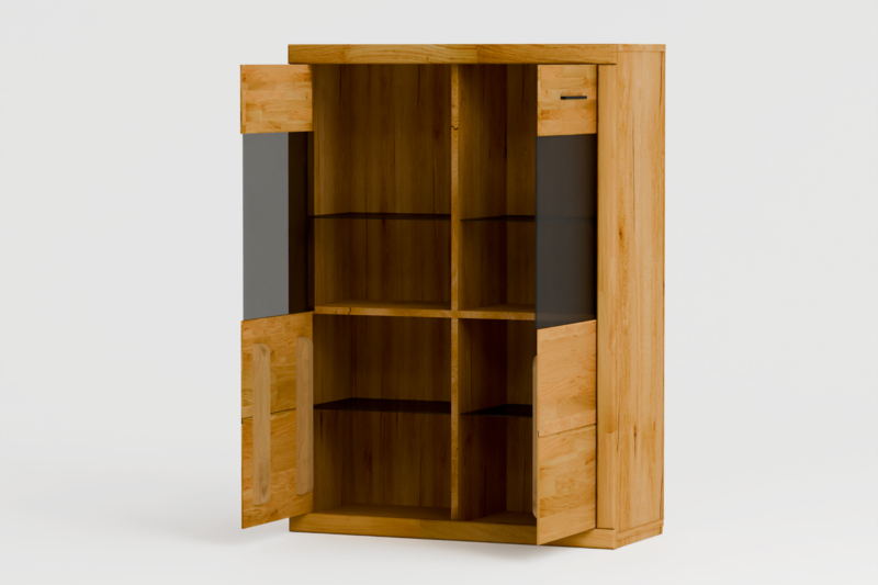 Tammi-aitta vitriinikaappi RARO 80