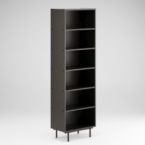 Lai hylly AROCCO mustan sormenjälkiä kestävän viimeistelyn kanssa