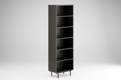 Lai hylly AROCCO mustan sormenjälkiä kestävän viimeistelyn kanssa