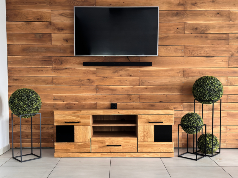 Tammi puusta TV-teline RARO 43