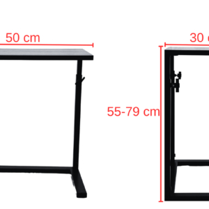 Säädettävä grafiitti Loft-pöytä