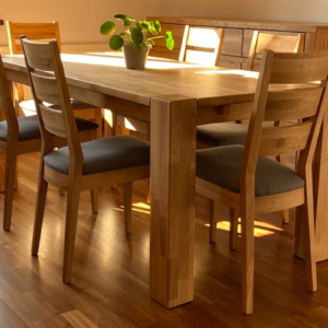 Tammapuinen pidennettävä ruokapöytä Zeus