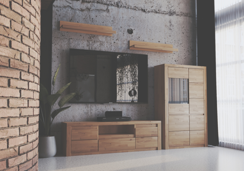 aranzacja-Bruno Tammi puusta TV-tukijalka Bruno 44