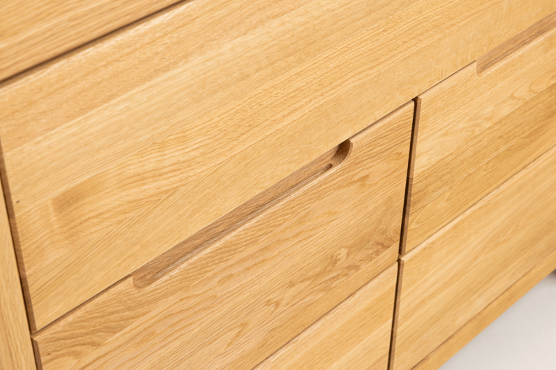 detal-NE-70 Tammi- ilma vitriinikaappi NAPOLI 70