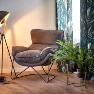 fotel-mono-szary-aranzacja Suunnittelijan nojatuoli Mono harmaa