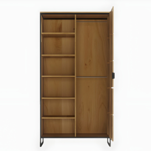 kg-05-_3_ Tammi puusta kaappi KONGO LOFT 05