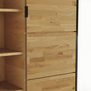 kg-05-_5_ Tammi puusta kaappi KONGO LOFT 05