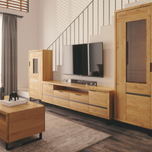 Tammi puusta tehty kahvipöytä Mono LOFT 08