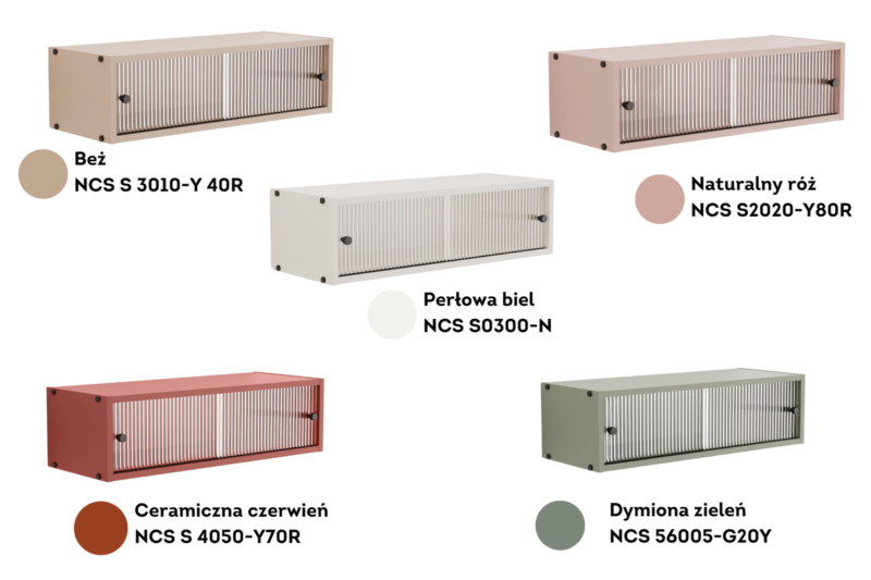 Seinäkappi sauma Arrocco sormenjälkikestävällä lasilla