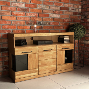 komoda-deowa-120-cm Tammenpuinen lipasto RARO 13