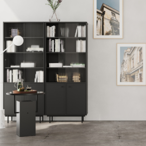 AROCCO-sohvapöytä mustalla sormenjälkiä estävällä pinnalla