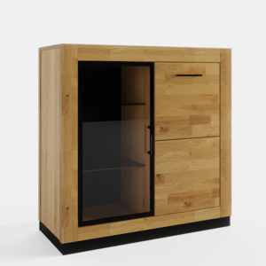 Tammi puusta valmistettu NEOMI 02 lipasto