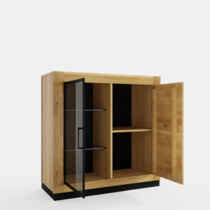 Tammi puusta valmistettu NEOMI 02 lipasto