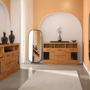 Tammi puusta valmistettu lipasto RARO 20