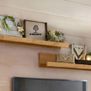 polki-debowe-90-cm 90 cm tammi puusta hyllystö Raro 25