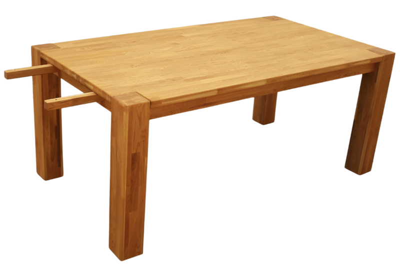 Tammapuinen pidennettävä ruokapöytä Zeus