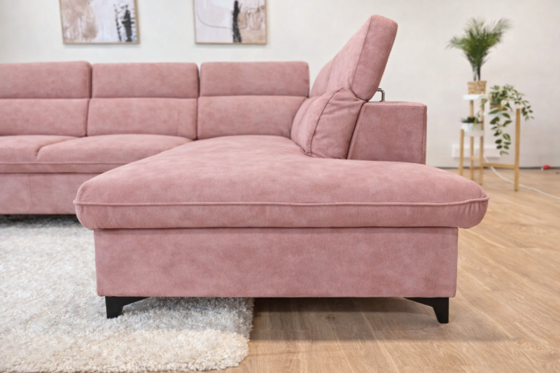 Sohvasänky Montana vaaleanpunainen - Oikea, muu väri