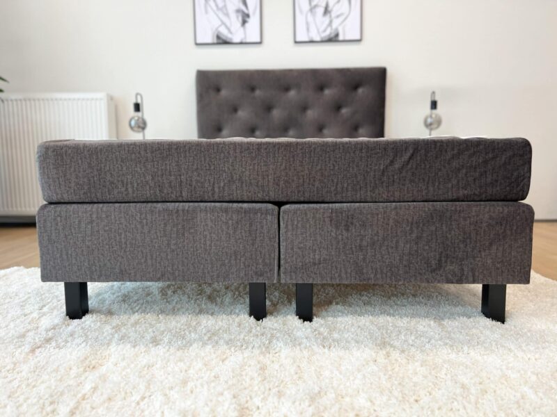Kontinentaalisänky Melinda Basic - 90x200, Harmaa