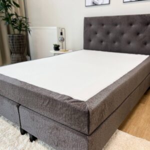 Kontinentaalisänky Melinda Basic - 90x200, Harmaa