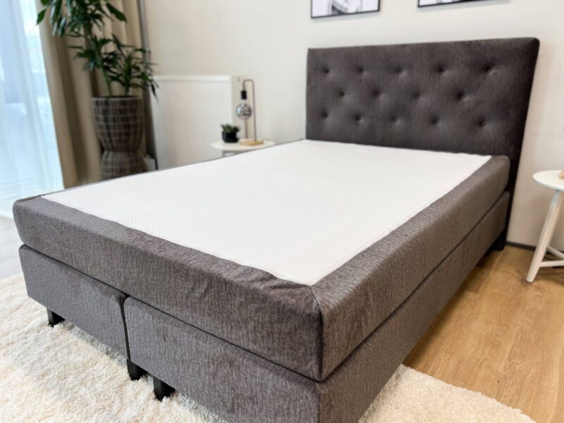 Kontinentaalisänky Melinda Basic - 90x200, Harmaa