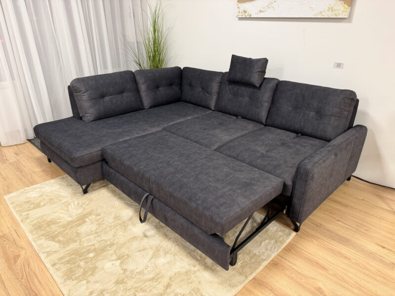 Sohvapeti Santiago - Oikea, Tummanharmaalla