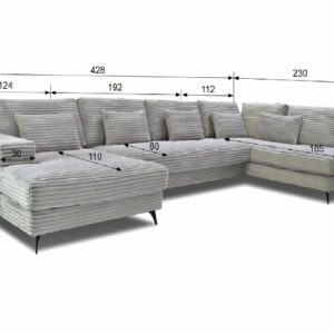 Kulmasohva California XL - Oikea, Muu