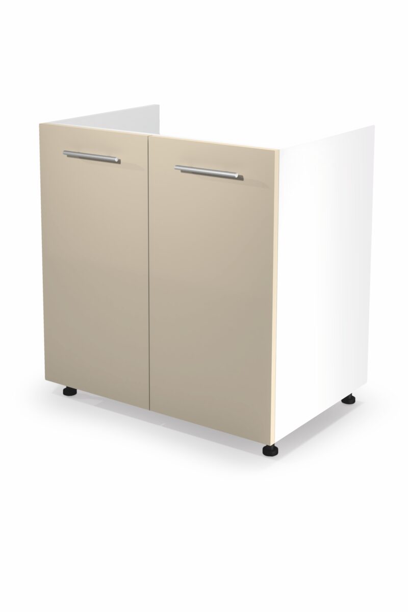 VENTO DK-80/82 allaskaappi, väri: valkoinen / beige