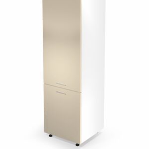 5905248105454_1 VENTO DL-60/214 korkea kaappi, väri: valkoinen / beige